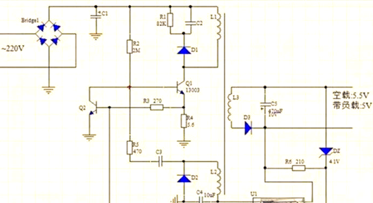 手機(jī)充電器電路